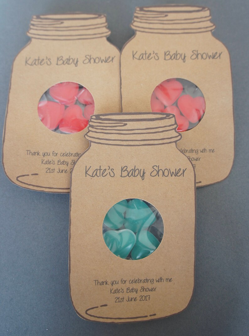 Baby Shower Mason Jar Favours Baby Shower Favours Etsy Baby Shower Mason Jar Favours Baby Shower Favours Etsy