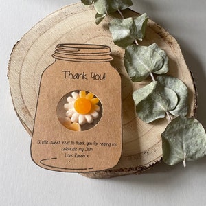 Handmade Thank You Sweet Treat Bags | Custom Party Favour Gift Bags | Personalised Thank You Party Favours