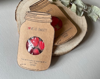 Wedding favours / Love is Sweet Wedding favours/ Wedding Favour Bags