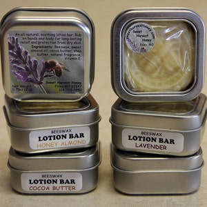 Beeswax Lotion Bar