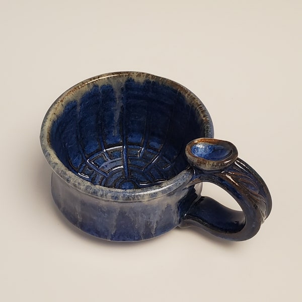 Opal Blue Signature Shaving Mug