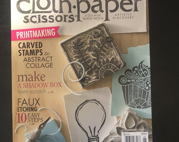 Cloth Paper Scissors Magazine | Recycling, Texture & Mixed Media ...