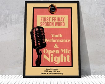 Diseño personalizado de póster o volante