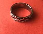 James Avery Sterling Silver Crown of Thorns Ring Size 9 Retired