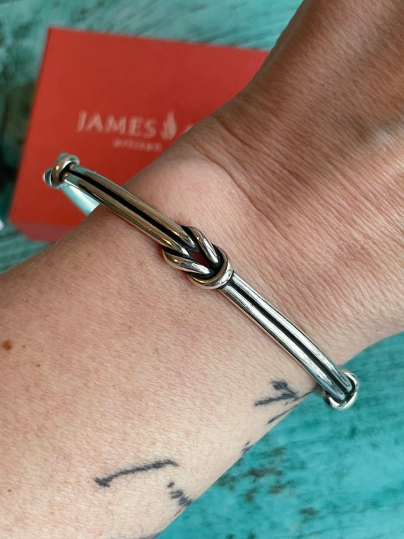 James Avery Retired Sterling Silver Lovers Knot B… - image 4