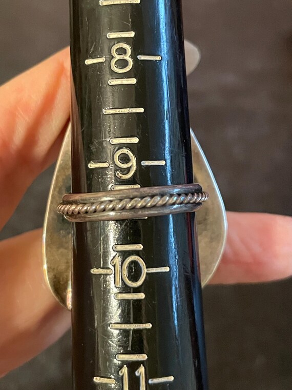 Beautiful Intricate Native American Sterling Silv… - image 7