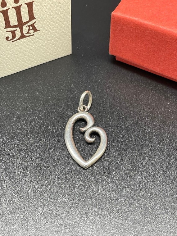 James Avery Sterling Silver Mothers Love  Heart P… - image 2
