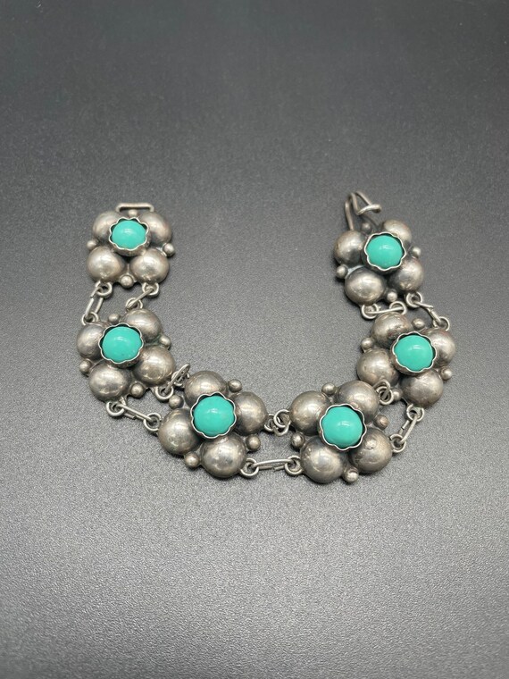 sterling taxco mexico bracelet Gem