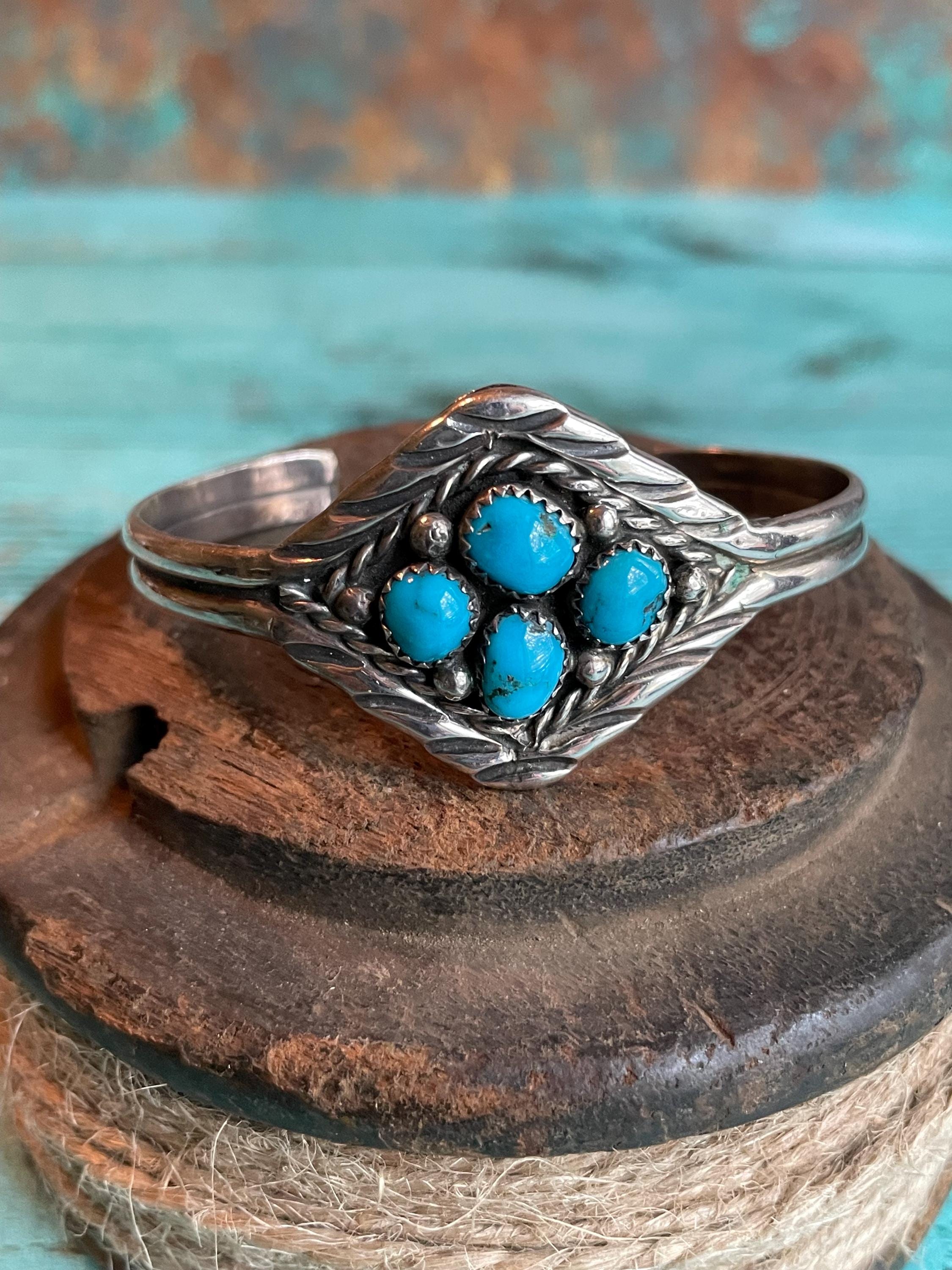1960s Turquoise Cuff - Etsy