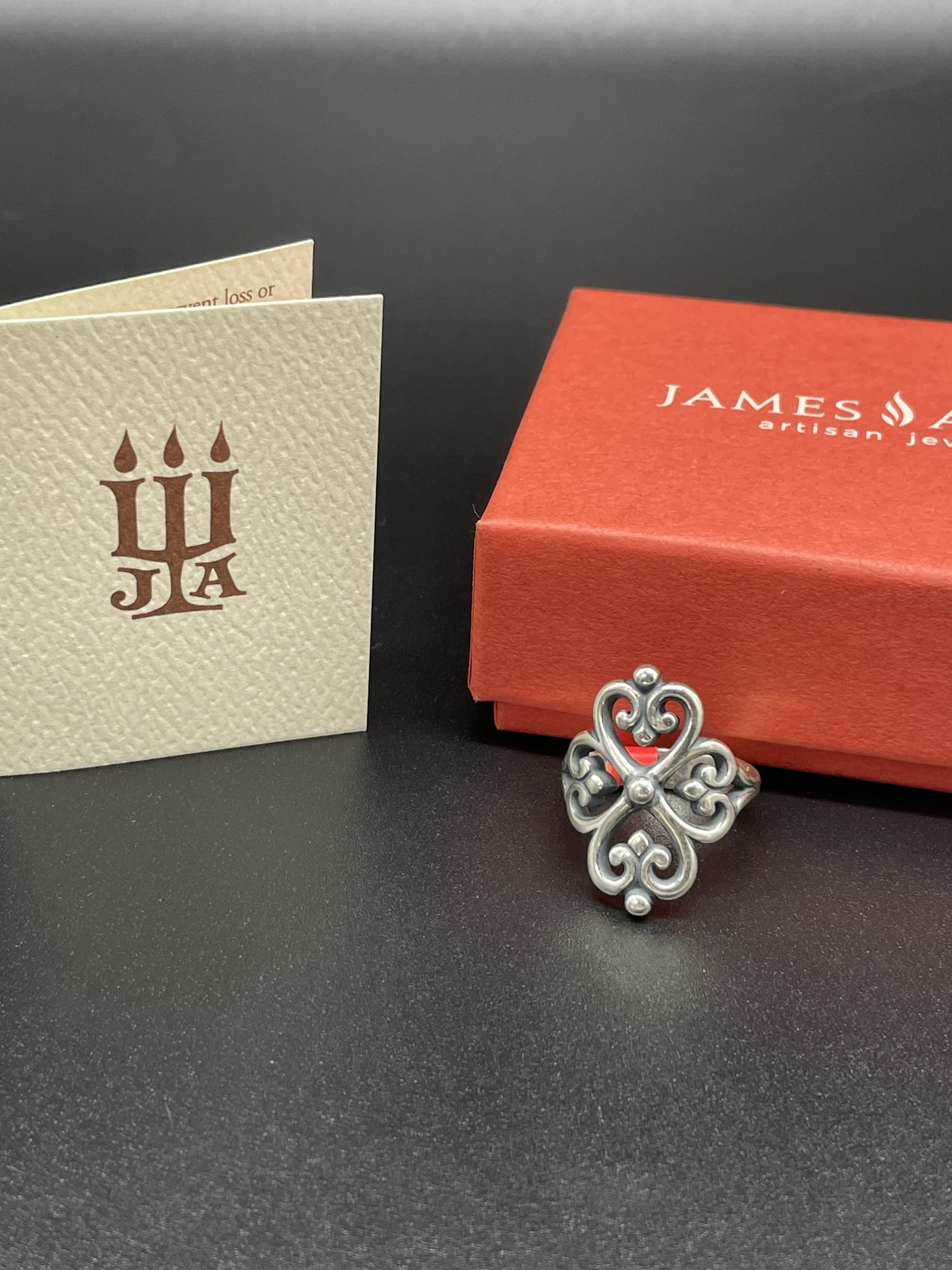 James avery adorned hearts ring best sale