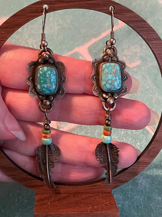 Signed Chatfields Sterling Silver & Stunning  Tur… - image 3