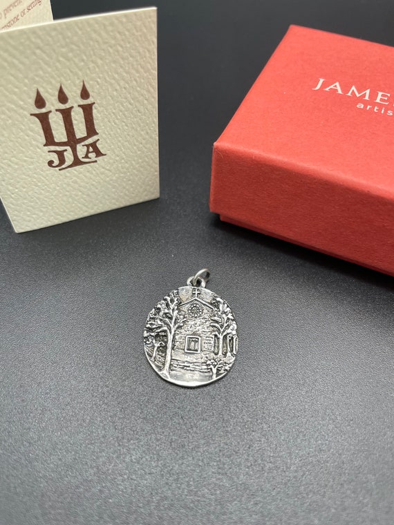 Ultra Rare James Avery Church in the Woods Pendant fo… Gem