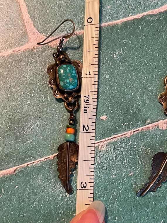 Signed Chatfields Sterling Silver & Stunning  Tur… - image 6