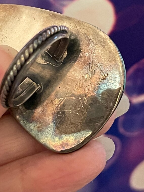 Beautiful Intricate Native American Sterling Silv… - image 5