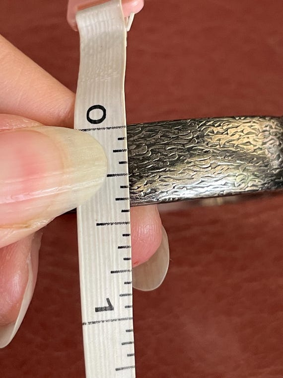 Oxidized Sterling Silver Ruby and Emerald Vintage… - image 10