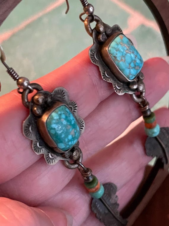 Signed Chatfields Sterling Silver & Stunning  Tur… - image 4