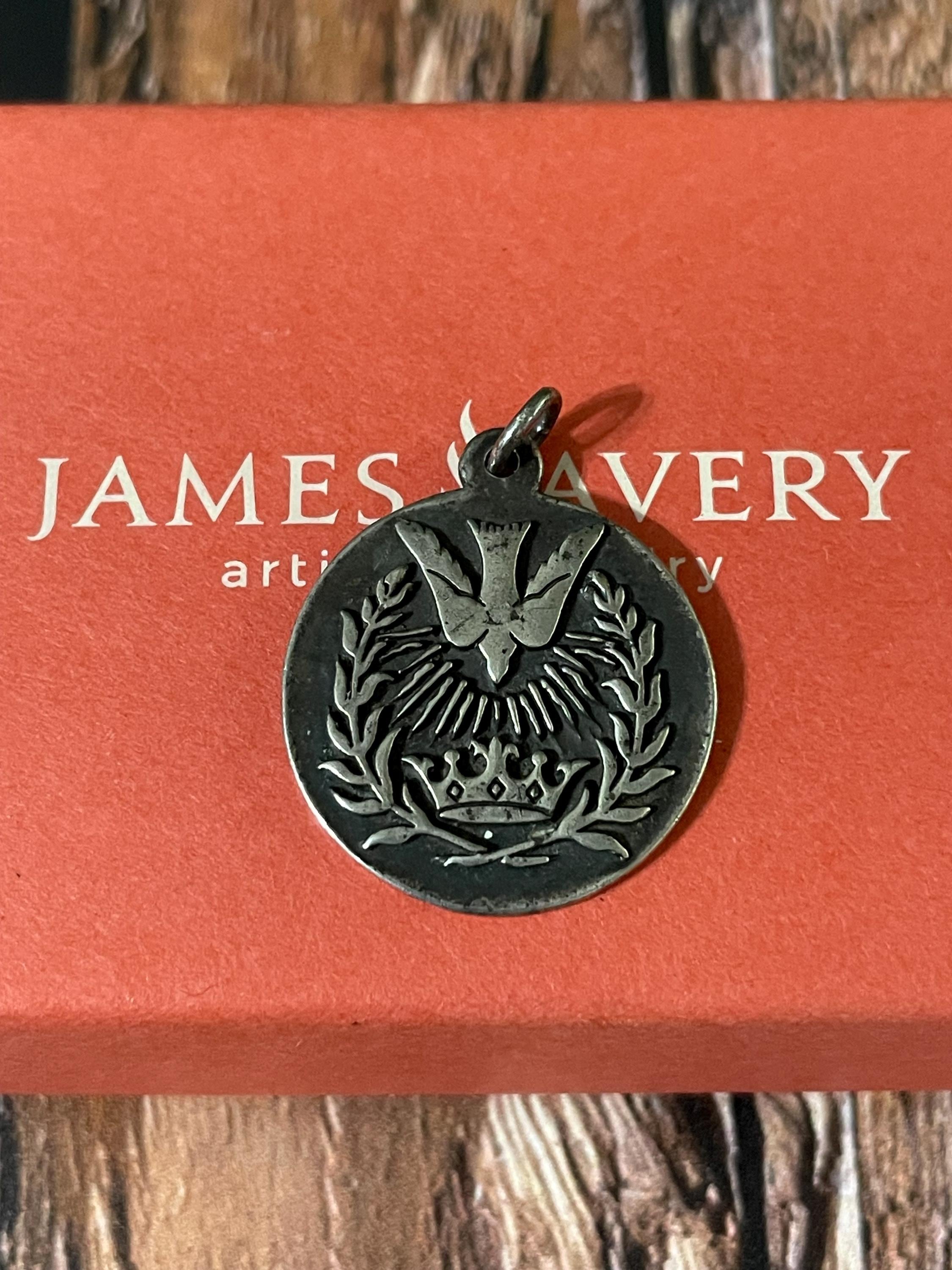 James Avery BRONZE ピストル キーリング 付属品有 RARE JAMES AVERY
