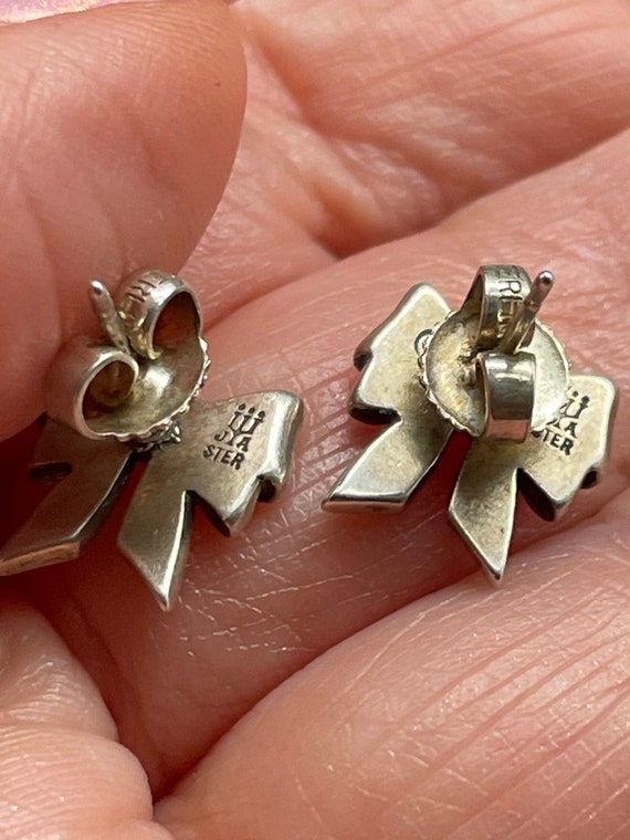 James avery bow earrings sale