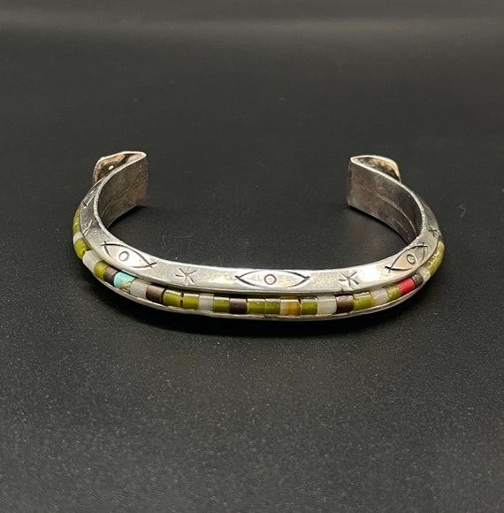 Wow Look at This Native American Sterling Silver … - image 3