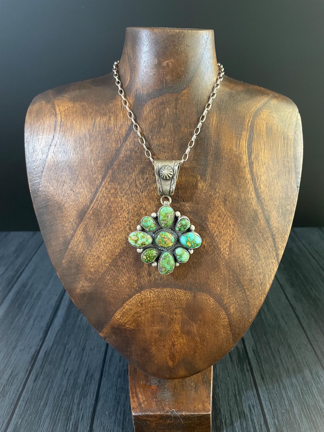 Native American Ronald Tom Signed Sterling Silver and Beautiful