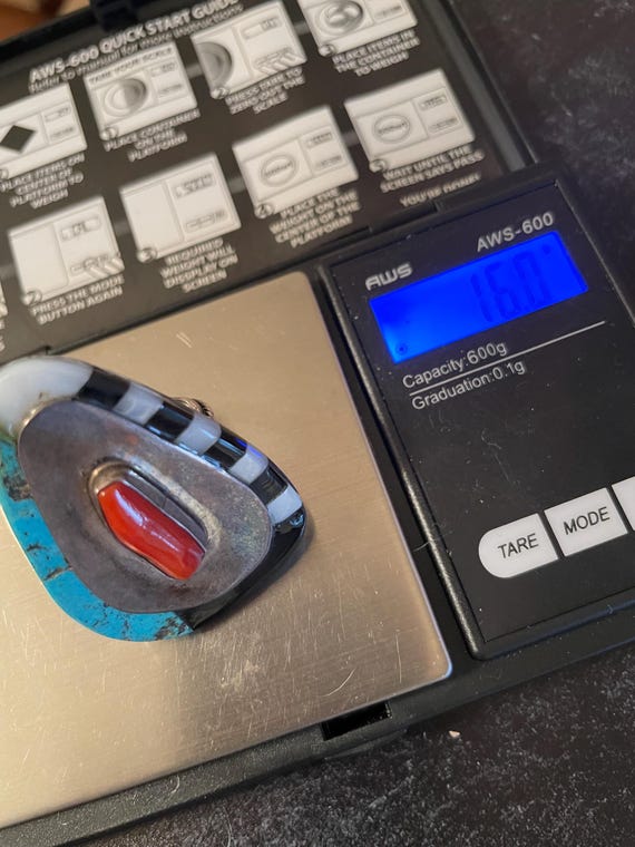 Beautiful Intricate Native American Sterling Silv… - image 8