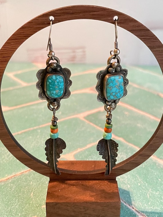 Signed Chatfields Sterling Silver & Stunning  Tur… - image 1