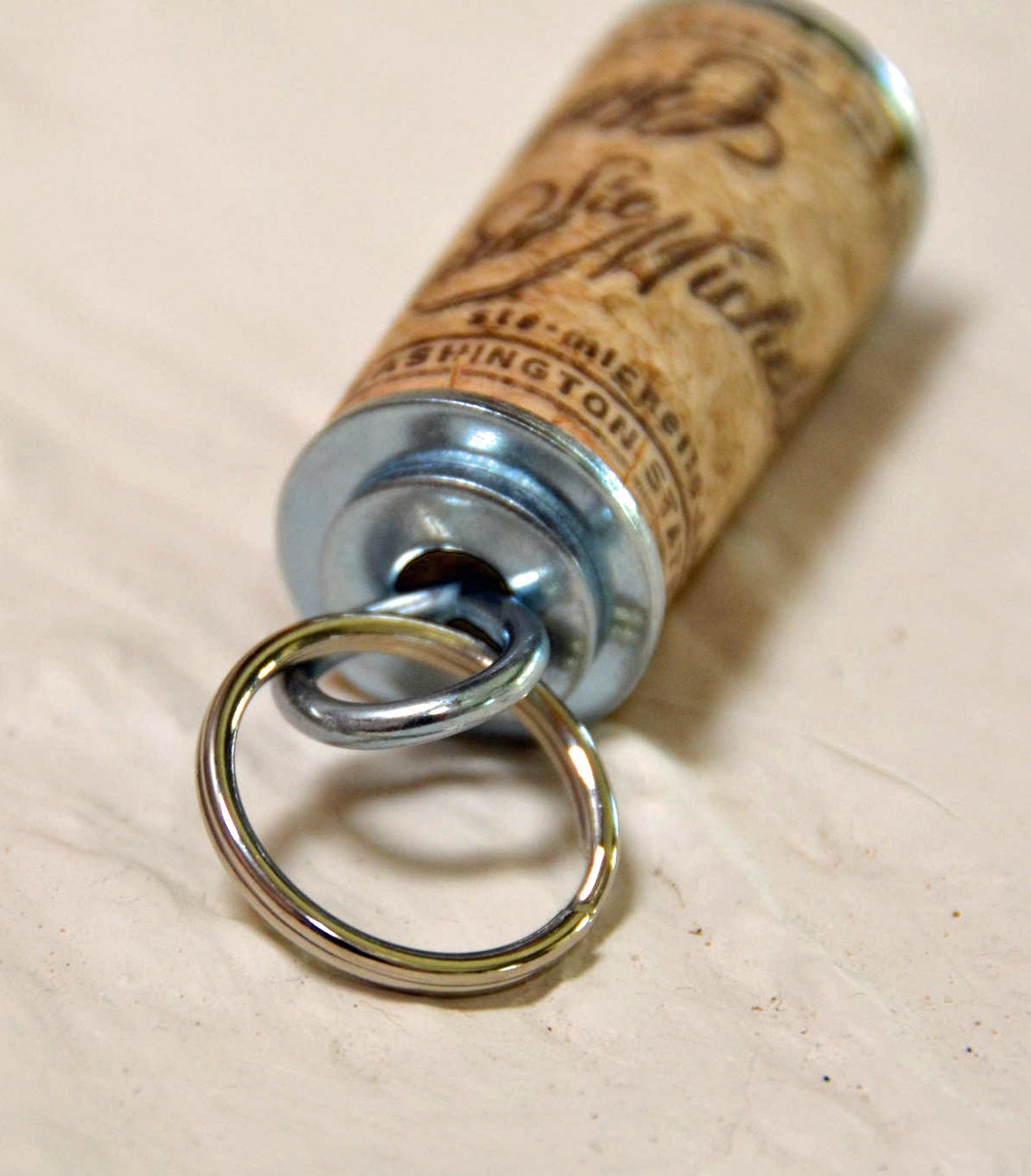 Set of 5 assorted Wine cork keychains wine cork key rings Etsy