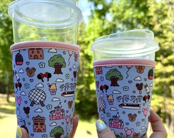 Park Doodles Coffee Sleeves