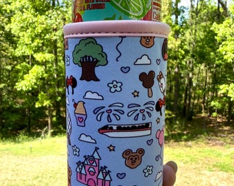 Fundas para latas de bebidas Park Doodles SLIM