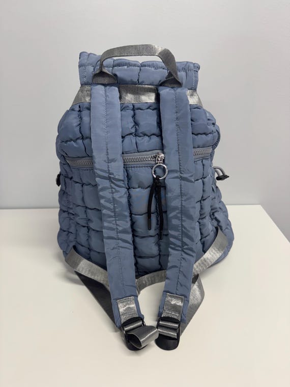 Puffer Quilted Backpack Purse - Etsy