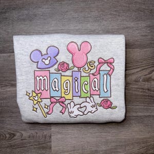 Magical Embroidered Sweatshirt