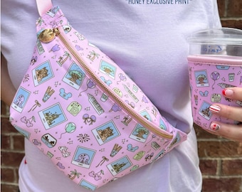 NEW Park Hopper Polaroid LARGE Fanny Pack - *Honey Exclusive Print*