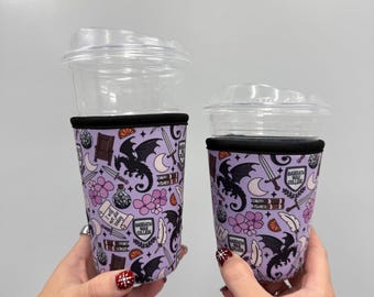 Bookish Wing Coffee Sleeve
