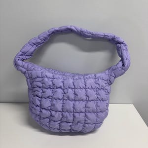 Puffer Quilted Shoulder Bag Purse
