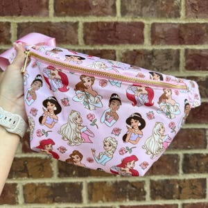 Princess Large Nylon Fanny Pack