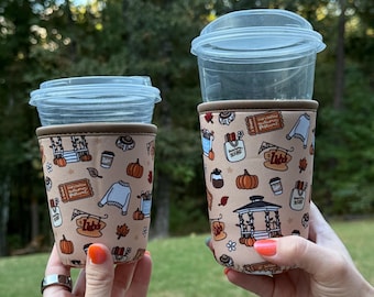 Fall Gilmore Coffee Sleeves