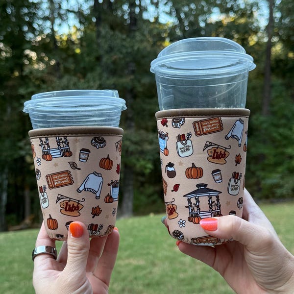 Fall Gilmore Coffee Sleeves