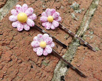 40 Stück Mini-Haarspangen Mit Perlen & Blumen – Süße Accessoires Für Damen & Mädchen