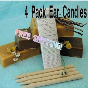 4 pack Ear Candles Free Shipping