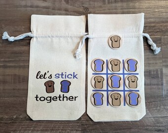 PEANUT BUTTER and JELLY Tic Tac Toe Game -