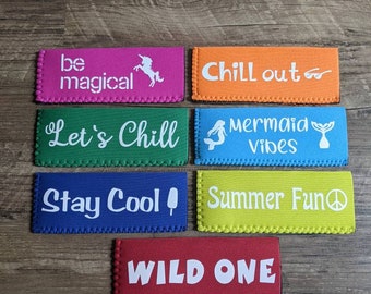 Popsicle Koozies - PRE-DESIGNED Koozie - Pre-Designed Popsicle Koozie