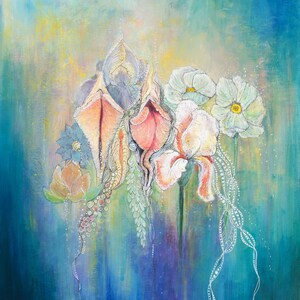 Yoni in Bloom Canvas Print