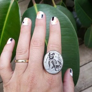 Hercules Slaying Draco Ring
