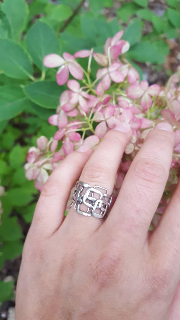 Geometric shaped hotsell rings