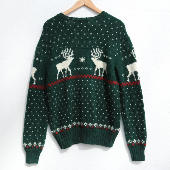 Vintage Polo Ralph Lauren Men's Wool Reindeer Sno… - image 3