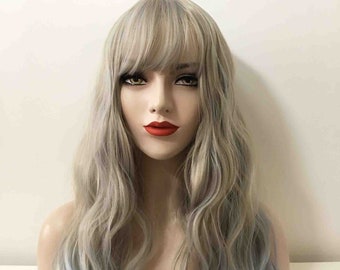 Ombre Blaue Perucke Etsy