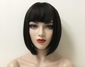 bob wig black