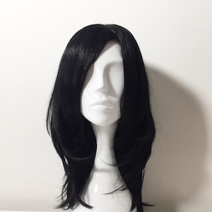 Black vampire wig online