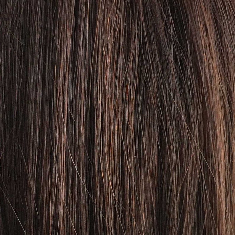 Men Dark Brown Wig Real Human Hair Wig With Flat Bangs Wig Natural Looking Short Straight Hair Male Alopecia Wig Cosplay Costume Wig