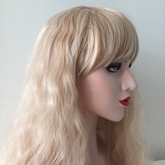 Women Natural Curly Wavy Fluffy Frizzy Ombre Shades Beige Etsy